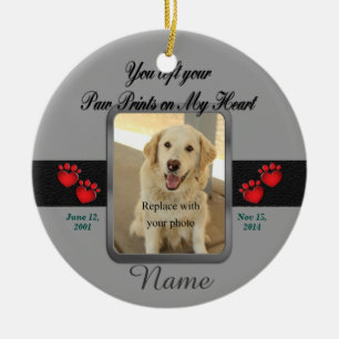 Pet Memorial Christmas Ceramic Ornament