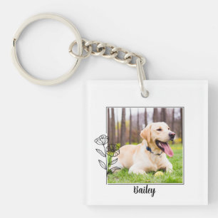 Pet Memorial Favour Loss of Dog or Cat Keychain