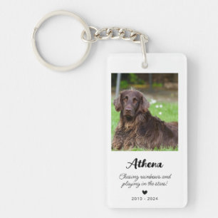 Pet Memorial Gift   In Loving Memory Keychain