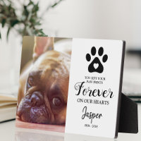 Tabletop Plaque with Easel