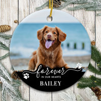 Pet Memorial Keepsake Personalized 2 Dog Photo