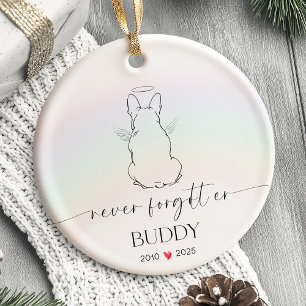 Pet Memorial Ornament Dog Personalized 