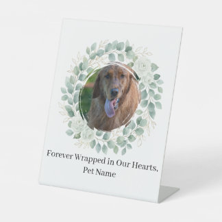 Pet Memorial Pedestal Sign