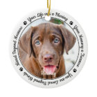 Pet Memorial Pet Loss Keepsake Gift Dog Photo