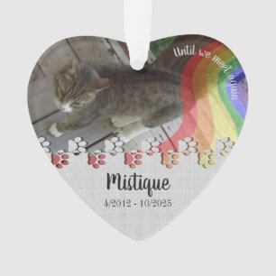 Pet Memorial Remembrance Beloved Keepsake Ornament
