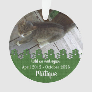 Pet Memorial Remembrance Beloved Keepsake Ornament