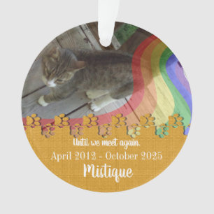 Pet Memorial Remembrance Beloved Keepsake Ornament