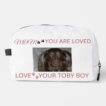 Pet Mom Heartfelt Photo Carryall