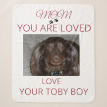 Pet Mom Heartfelt Photo Comfort