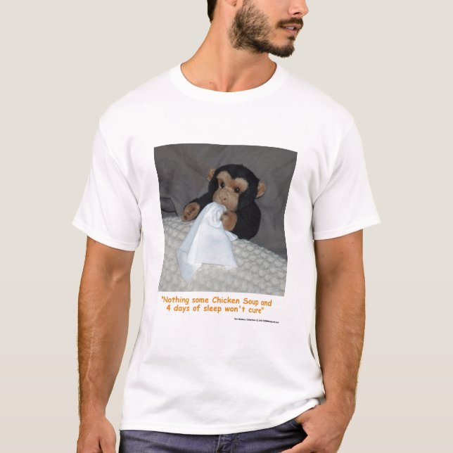 Pet Monkey With a Cold T-Shirt (Front)