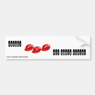 Pet Owner Parent (POP) Bumper Sticker