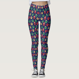 Pet Paw Christmas Pajama Pants - Navy PJs