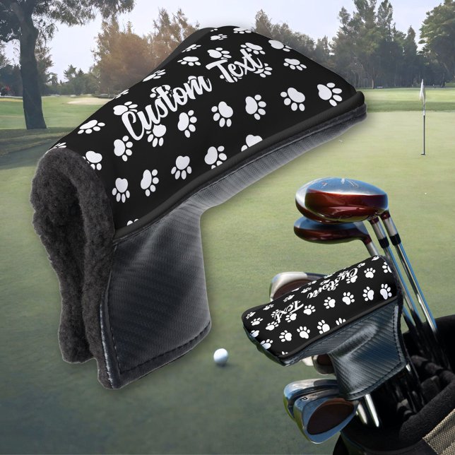 Pet Paws Pattern Golf Head Cover (Creator Uploaded)