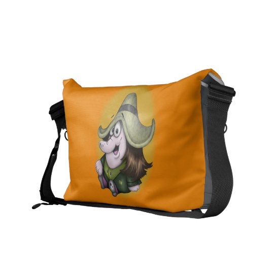 PET PEPE CUTE CARTOON Rickshaw MEDIUM MessengerBag Courier Bag