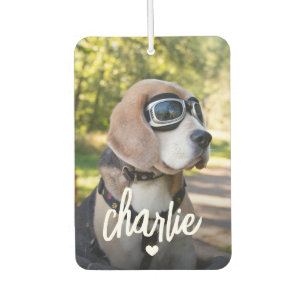 Pet Personalized Photo Car Air Freshener