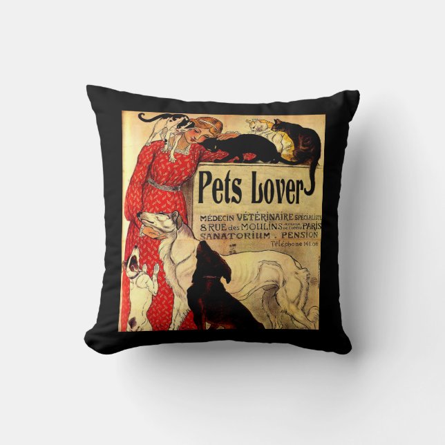 pet,pets throw pillow (Front)