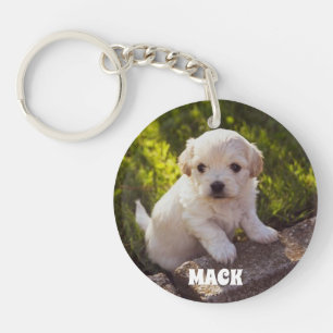 Pet Photo Acrylic Keychain