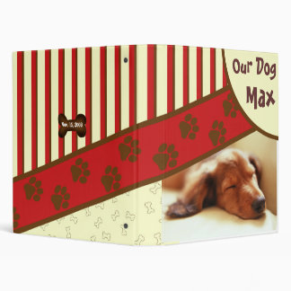 Pet Photo Album Binder