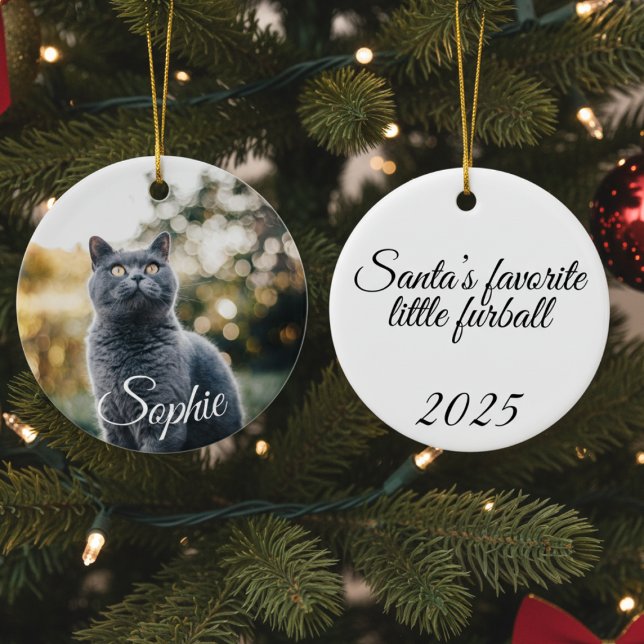 Pet Photo Christmas Ornament (Personalized Pet Photo Christmas treet ornament)