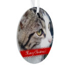 Pet photo Christmas ornament | Upload your images