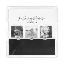 Pet Photo Collage Memorial - In Loving Memory