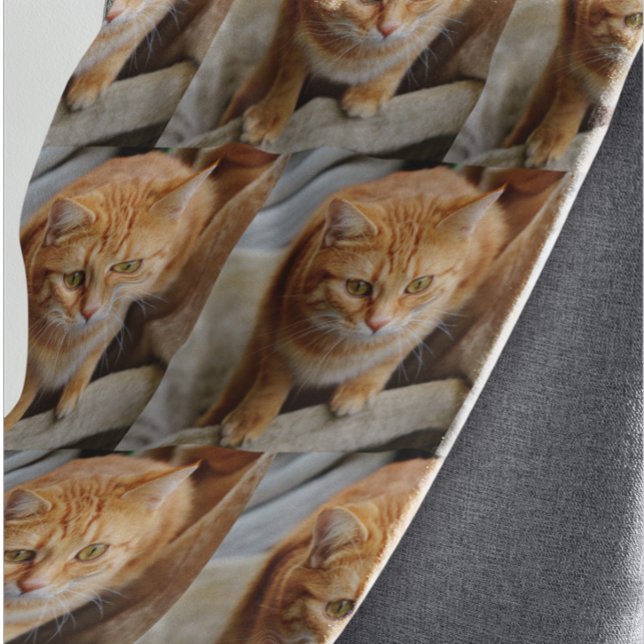 Pet Photo Custom Create Your Own Dog Cat Fleece Blanket (Creator Uploaded)