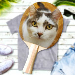 Pet Photo Custom Image Ping Pong Paddle<br><div class="desc">Upload your photo and create your personalized pet photo ping pong paddle. You can TRANSFER this DESIGN on other Zazzle products and adjust it to fit most of the Zazzle items. You can also click the CUSTOMIZE button to add, delete or change details like background colour, text, font, or some...</div>