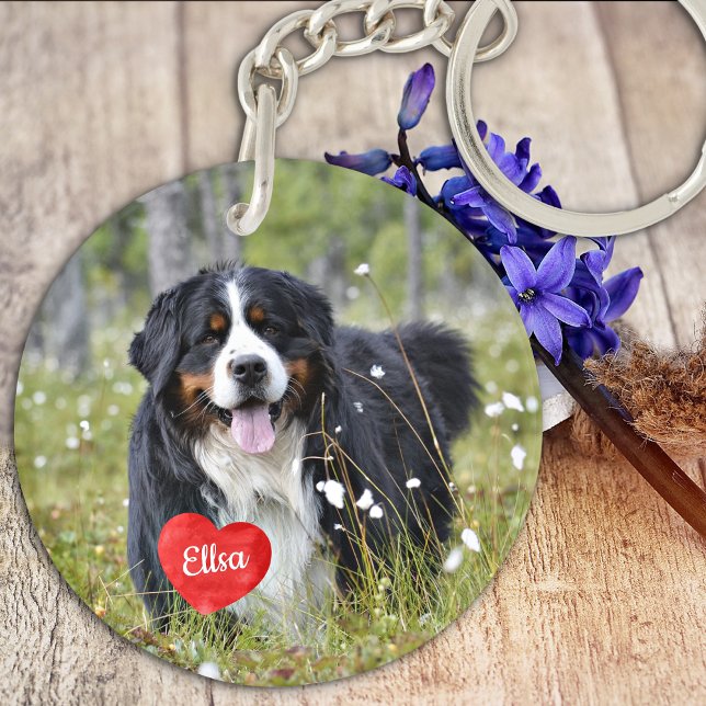 Pet Photo Gifts - Cat Memorial - Dog Memorial Keychain (Creator Uploaded)
