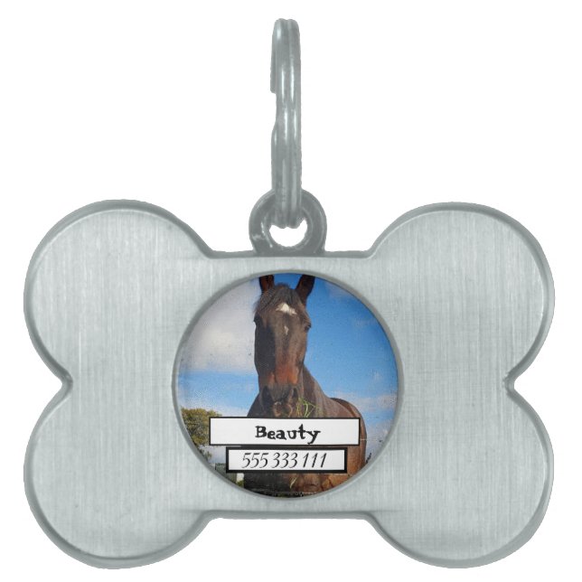 Pet Photo ID Tag (Front)