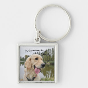 Pet Photo Keepsake Memorial Gift Keychain