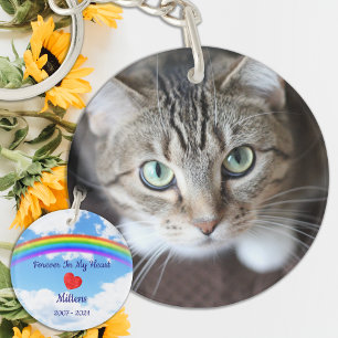 Pet Photo Memorial - Add Your Photo - Dog Photo Keychain