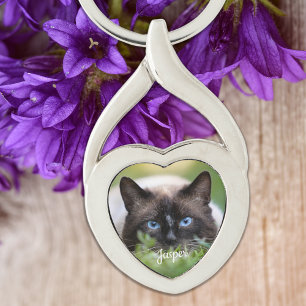 Pet Photo Memorial - Add Your Photo - Dog Photo Keychain