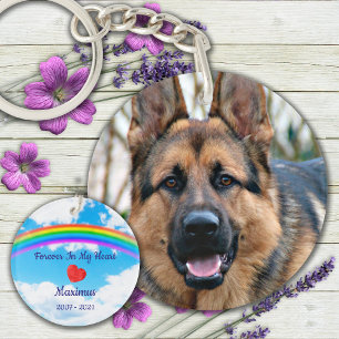 Pet Photo Memorial - Add Your Photo - Dog Photo Keychain