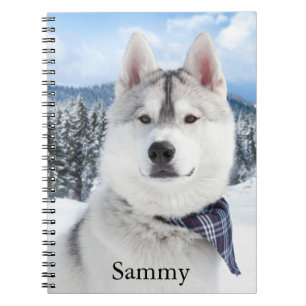 Pet Photo Name  Notebook