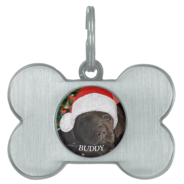 Pet Photo Personalized Dog Lover  ID Tag (Front)
