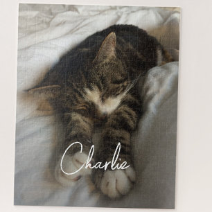 Pet Photo Personalized Jigsaw Puzzle