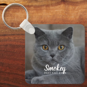 Pet Photo Personalized Keychain
