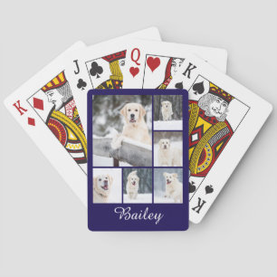 Pet Photo Personalized Playing Cards