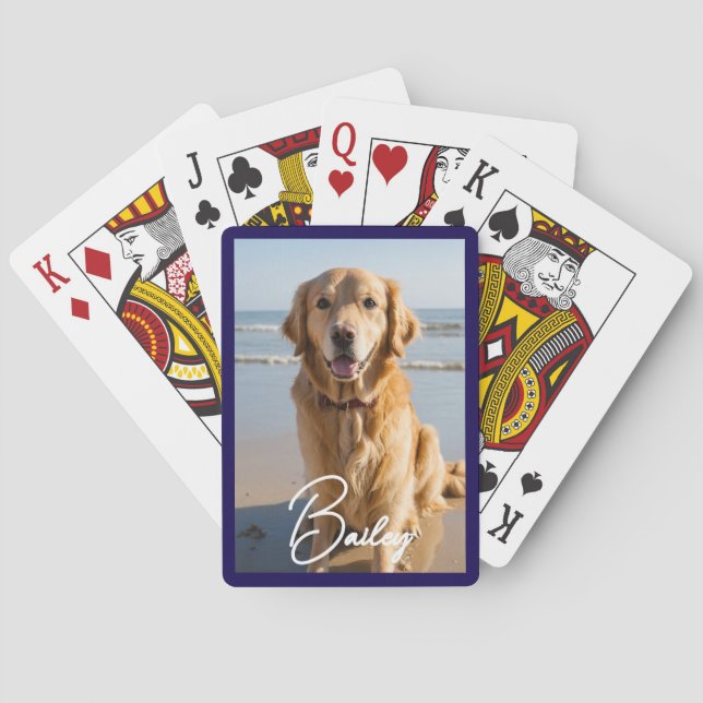  Pet Photo Personalized  Playing Cards (Back)