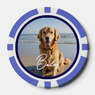  Pet Photo Personalized  Poker Chips