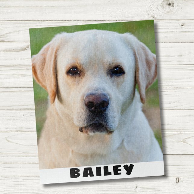 Pet Photo Personalized Puzzle (Creator Uploaded)