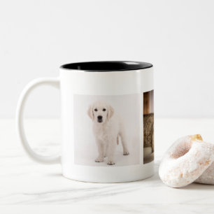 Pet photo personalized Two-Tone coffee mug