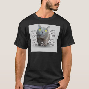 Pet Photo Template T-Shirt