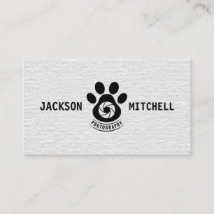 Pet Photographer - Pet Photography Business Card