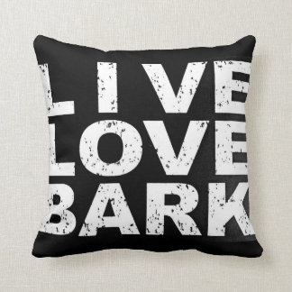 Pet pillows "Live Love Bark"