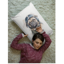Pet Pilot Pug customizable