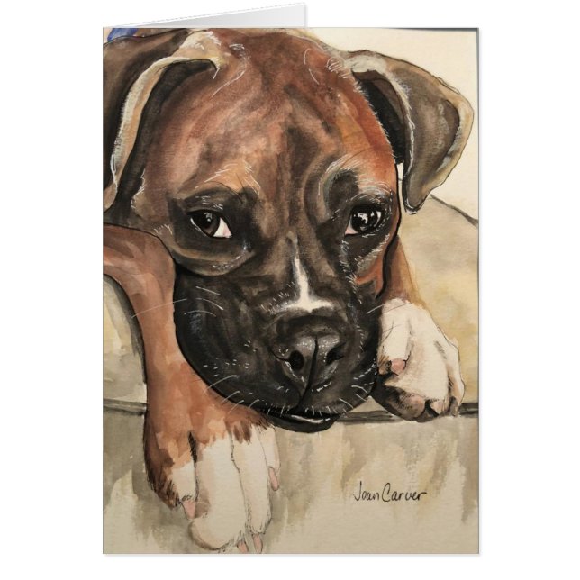 Pet Portrait - Boxer (Front)