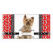 Pet Portrait Photo Card Paw and Bone