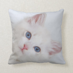 Pet Portrait Template Throw Pillow