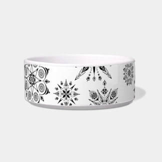 Pet pottery shop with mandalas bowl